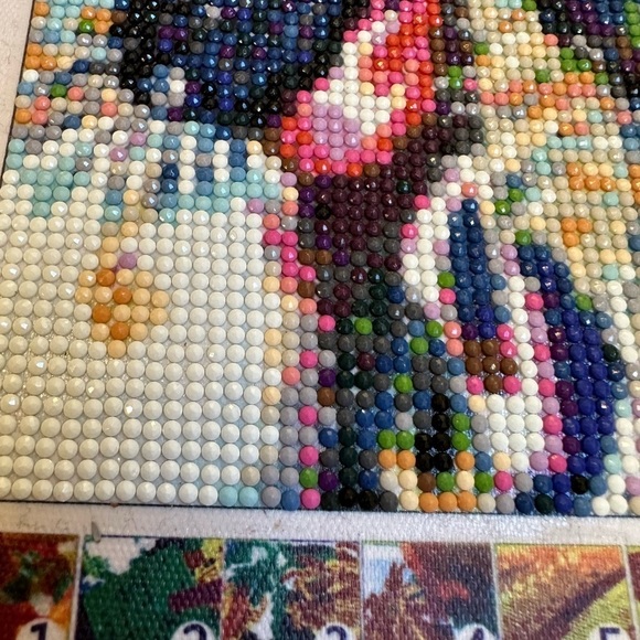 Peacock Diamond Art - FINISHED - Picture 4 of 6